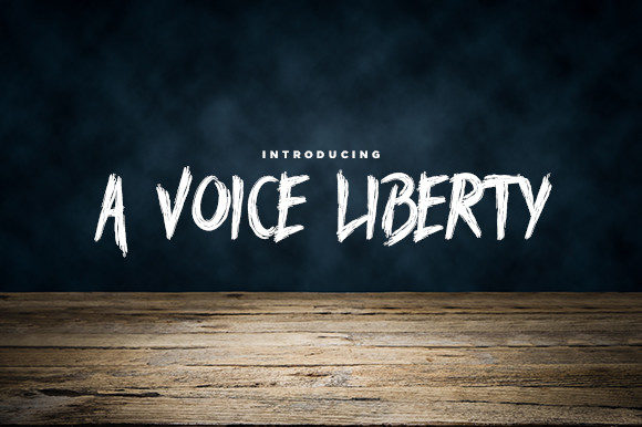 A Voice Liberty: Elevating Editorial Design with Brushed Display Typography