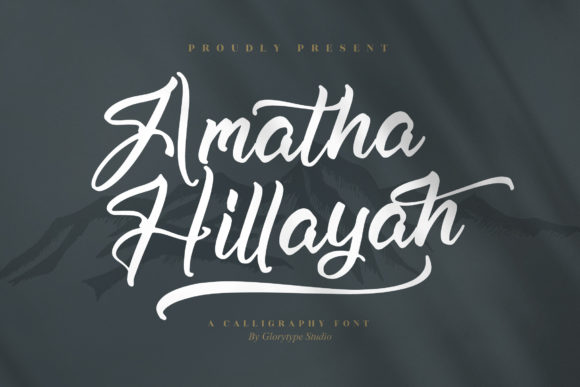 Amatha Hillayah Typeface Review: Handwritten Charm for Makers
