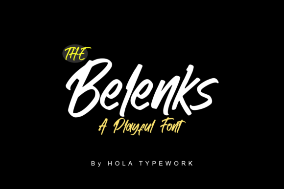 Belenks: A Playful Script Handwritten Font for Modern Web Design