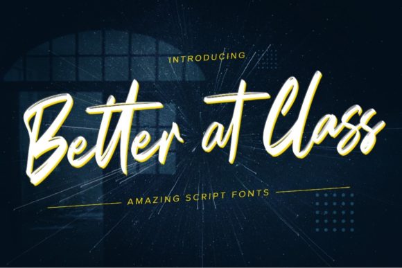 Better at Class: The Script Handwritten Typeface for Editorial Design