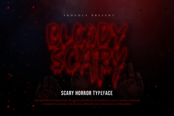 Bloody Scary: The Creative Font for Bold Brand Identity