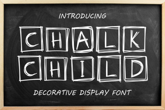 Chalk Child Typeface: A Playful Handwritten Font for Editorial Design