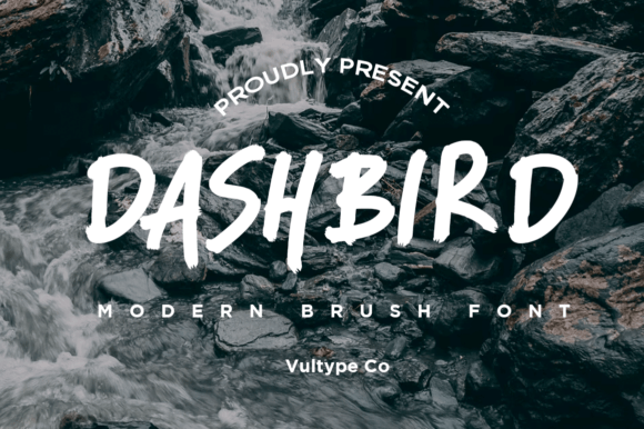 Dashbird: A Brush Script Font for Modern Web Design