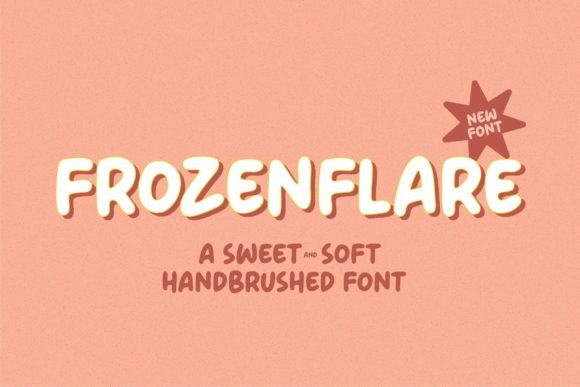 Frozenflare: A Sweet Script Font for Engaging Campaign Graphics