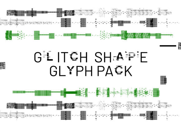 Glitch Shape: The Ultimate Dingbat Font for Modern Craft Designs