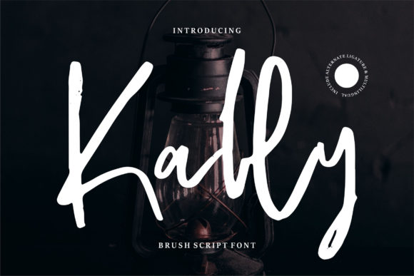 Kally: A Handwritten Script Font for Editorial Design