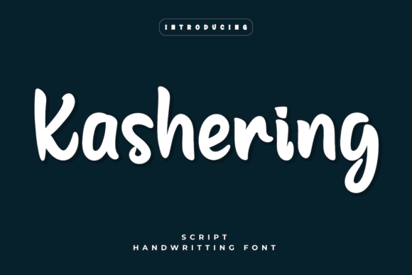 Kashering: The Handwritten Typeface That Elevates Small Business Branding
