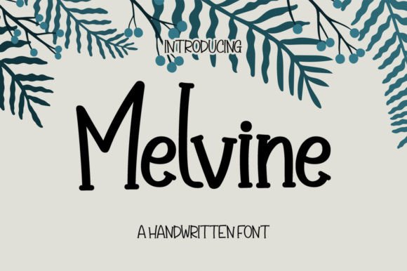 Melvine: The Serif Font for Scroll-Stopping Brand Visuals