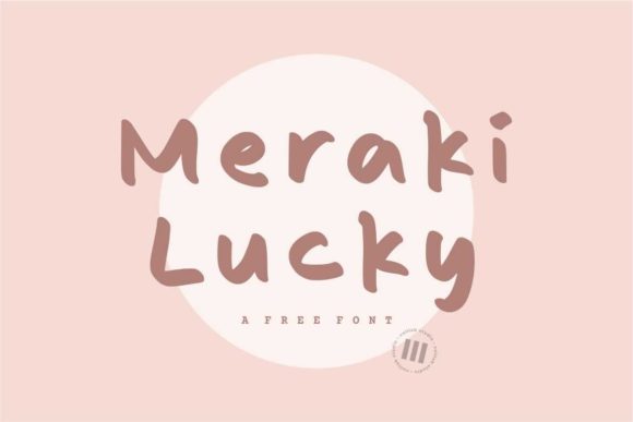 Meraki Lucky: A Handwritten Typeface for Modern Web Design