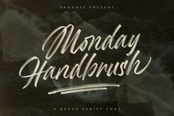 Monday Handbrush: The Script Typeface for Clearer Campaign Messaging