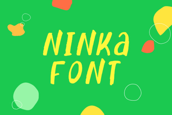 Ninka Brushed Handwritten Font for Crafters and Sellers