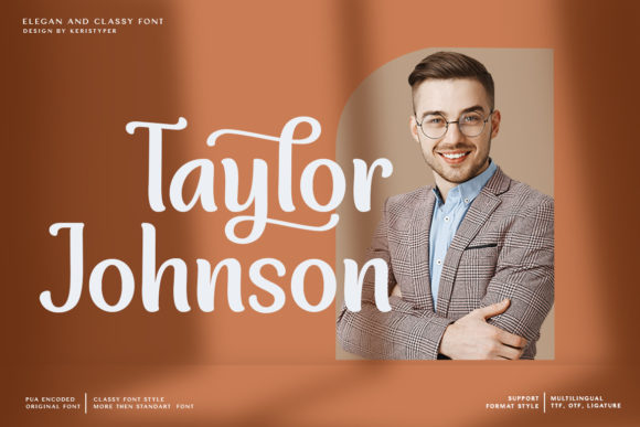 Taylor Johnson: A Handwritten Typeface for Editorial Design