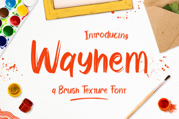 Wayhem: The Script Handwritten Typeface for Scroll-Stopping Campaigns