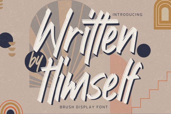Written by Himself: A Bold Display Font for Editorial Design