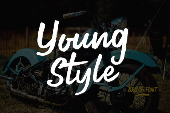 Young Style: A Playful Brushed Handwritten Font for Crafters